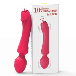 magic wand vibrator with tongue