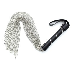 metal flogger with diamond handle