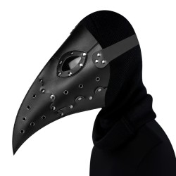 steampunk nailed splice long beak mask