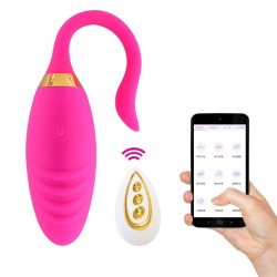 app control wavy vibrating egg