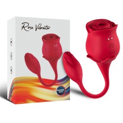 2 in 1 rose clit sucker with bud vibrator