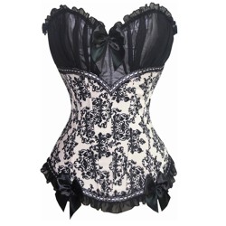 high quality ladylike bowknot overbust shaper